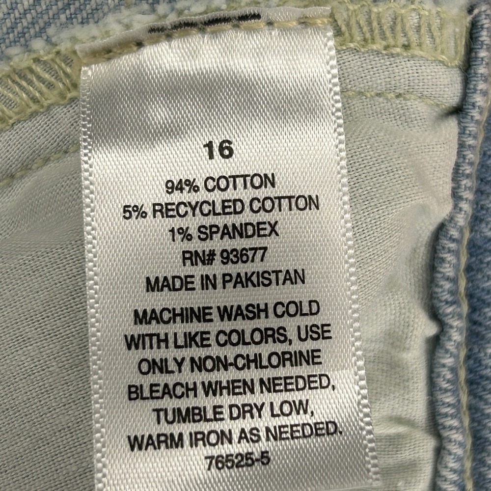 a.n.a A New Approach Highest Rise Barrel Jeans 16 Light Ocean Bleach Denim NWT - Picture 5 of 8